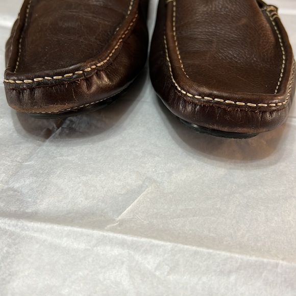 Giorgio Brutini Le Glove Dark Brown Slip-on Leather Loafers Size 11M - Picture 3 of 9
